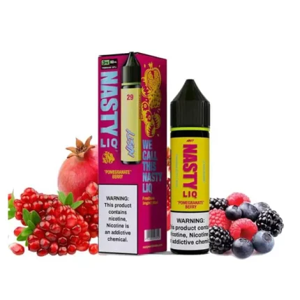 جویس انار و بری ها نستی | NASTY LIQ 29 Pomegranate Berry (کد0237)
